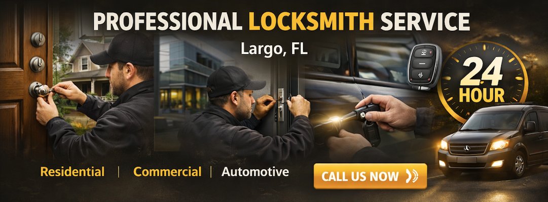 Dave Locksmith Largo - Professional 24 Hour Locksmith Service in Largo FL